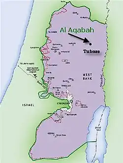 Aqabah im Gebiet C des Westjordanlandes, das unter israelischer Kontrolle steht.