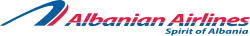 Das Logo der Albanian Airlines