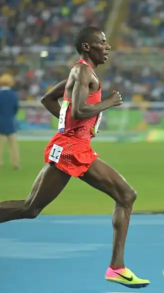 Albert Rop belegte den elften Rang