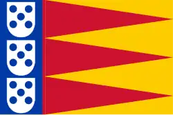 Flagge der Gemeinde Albrandswaard