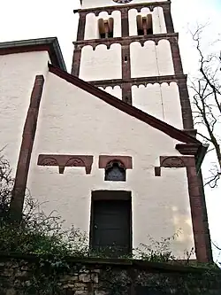 Sakristei und Turm von Osten