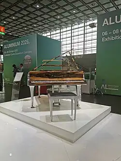 Alcoa Aluminium Piano