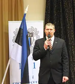 Aleksander Tammert (Foto: 2013) kam hier auf den zwölften Platz – einige gute Platzierungen sollten später noch folgen