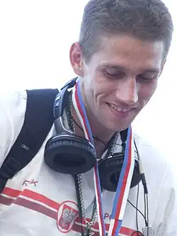 Der zehntplatzierte Aleksander Walerianczyk