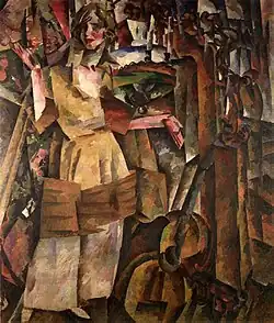 Theaterkünstler Aleksandra Khokhlova, 1919
