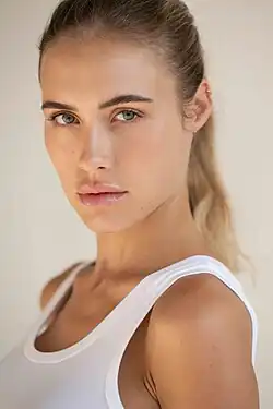 Alena Gerber bei einem Shooting 2025.