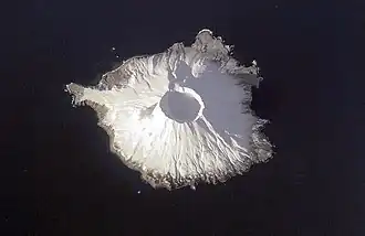 Herbert Island aus dem All gesehen