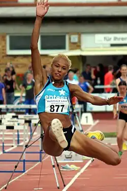 Alexandra Wester Rang zehn mit 6,27 m