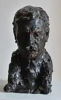 Auguste Rodin: Büste des Bildhauers Falguière 1897
