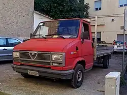 Alfa Romeo AR6 14 als Pritschenwagen