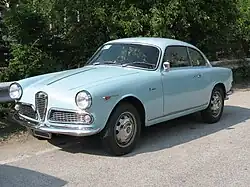 Alfa Romeo Giulietta Sprint, 1954