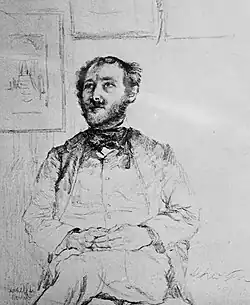 Porträt Alfred Kerr, 1907