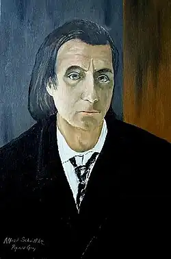 Portrait of Alfred Schnittke, 1972