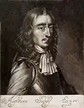 Algernon Sidney (1623–1683) vermutlich von Edward Luttrell nach einem Gemälde von Justus van Egmont