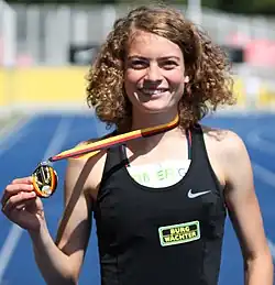 Alina Reh – ausgeschieden als Zehnte des zweiten Vorlaufs