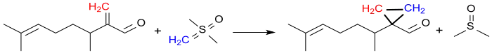 Synthese von Alkenylcyclopropancarbaldehyden als Duftstoffen