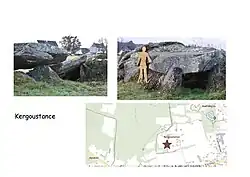 Allée couverte von Kergoustance