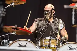 Schlagzeuger Leif Jensen