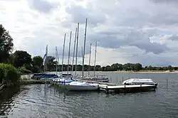 Segelboote auf dem Allersee