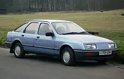 Vier Designstudios, 15 Designmodelle: Ford Sierra