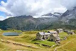 Alpsiedlung Hopsche mit Hopschusee