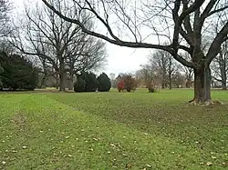 Der Alsterpark in Harvestehude