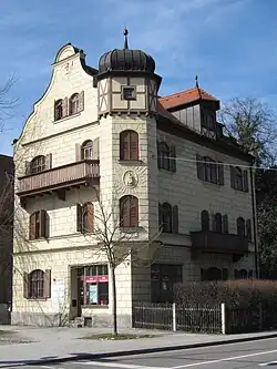 Wohnhaus Alte Allee 2 (gesehen von der Pippinger Straße)