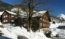 „Alte Mühle“ in Au-Rehmen (Grundsteinlegung des Vorarlberger Kinderdorf)