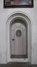 Portal der ehemaligen Sakristei im nördlichen Seitenschiff
