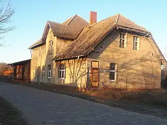 Ehemaliges Bahnhofsgebäude (2022)