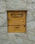 Alter Postbriefkasten (außer Betrieb) auf Mallorca, Spanien