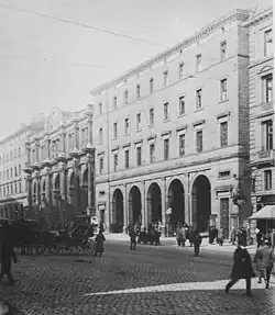 Alter Stuttgarter Bahnhof um 1910 Stadtseite