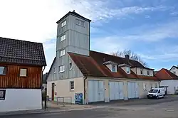 Altes Feuerwehrgerätehaus von 1929 in Schelklingen