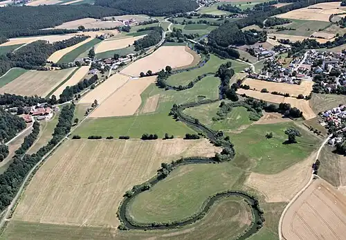 Fluss Schwarzach bei Altfalter (2022)