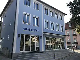 Redaktionsgebäude des Altmühl-Boten