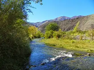 Flusslauf Río del Carmen
