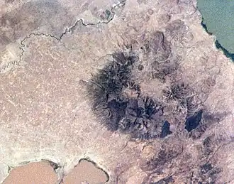 Satellitenbild des Alutu