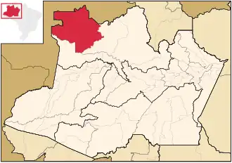 Die Gemeinde im Bundesstaat Amazonas