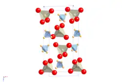 Strukturformel von Ammoniumperrhenat