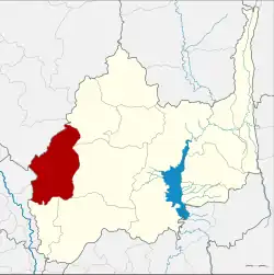 Karte von Lop Buri, Thailand, mit Ban Mi