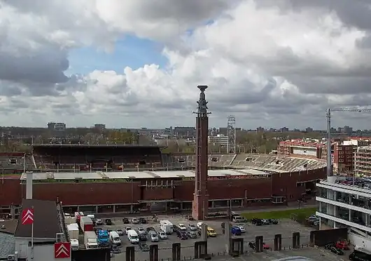 Das Olympiastadion in Amsterdam im Jahr 2005