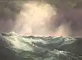 Thomas Moran: An Angry Sea (1887)