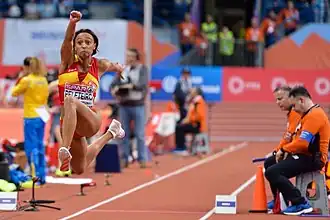 Bronzemedaillengewinnerin Ana Peleteiro