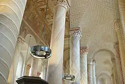 Abtei Saint-Savin-sur-Gartempe, Kirche 1040–1090