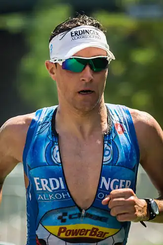 Andreas Raelert im Ironman Germany, 2015