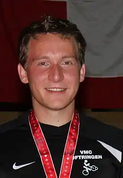 Andreas Zaugg nach der SM 2011