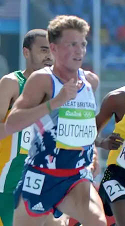 Andrew Butchart erreichte Platz sechs