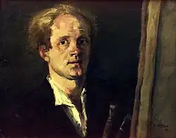 Selbstporträt Andrus Johani 1933