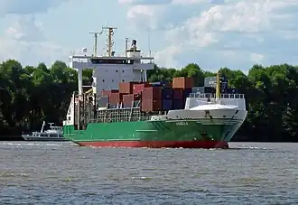 Die 2005 gebaute Angela