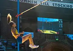 Angelica Bengtsson – ausgeschieden mit 4,55 m bei einem Fehlversuch